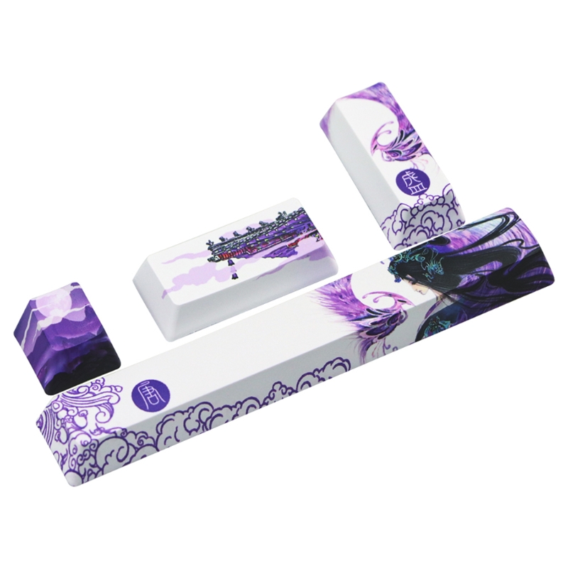 Keycaps Spacebar 6.25U Custom - ห้าด้าน Over Dye-subbed 6.25u Spacebar Keycaps