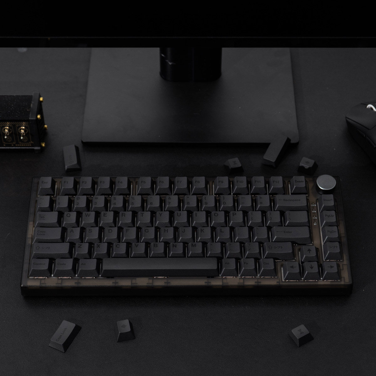 Keycaps Cherry Profile Pbt - คีย์แคป GMK Dark 144 ปุ่ม โปรไฟล์เชอร์รี่