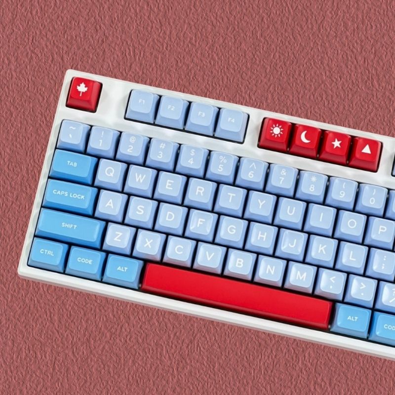 Keycaps Set Sa Profile Abs - การฉีดขึ้นรูป ABS แบบสองสี คีย์แคปคุณภาพสูง โปรไฟล์ SA
