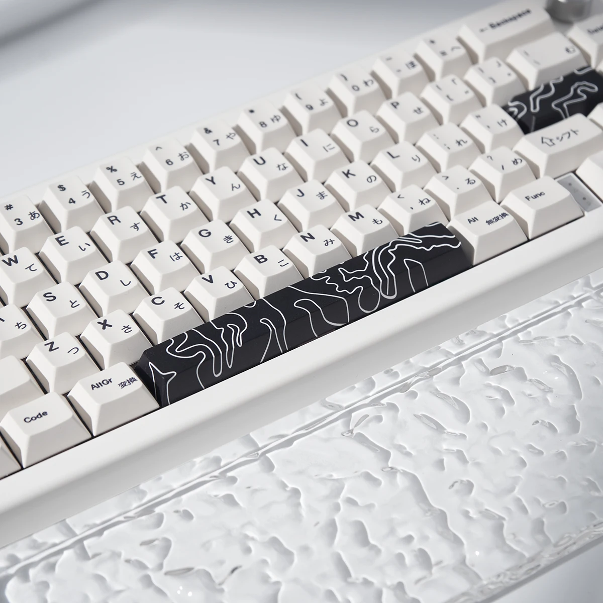 Keycaps Spacebar 6.25U Custom - Coral Sea Keycap 4PCS Keycaps โปรไฟล์เชอร์รี่