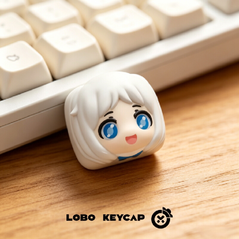 คีย์แคปเรซิน Anohana Menma งาน - Keycaps Artisan Resin Handmade บทวิจารณ์และราคา