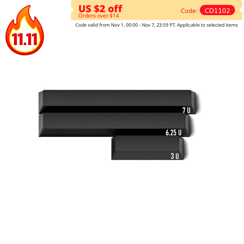 ปุ่มสเปซบาร์ 3U PBT โปรไฟล์เชอ - Keycaps Spacebar 6.25U Custom บทวิจารณ์และราคา