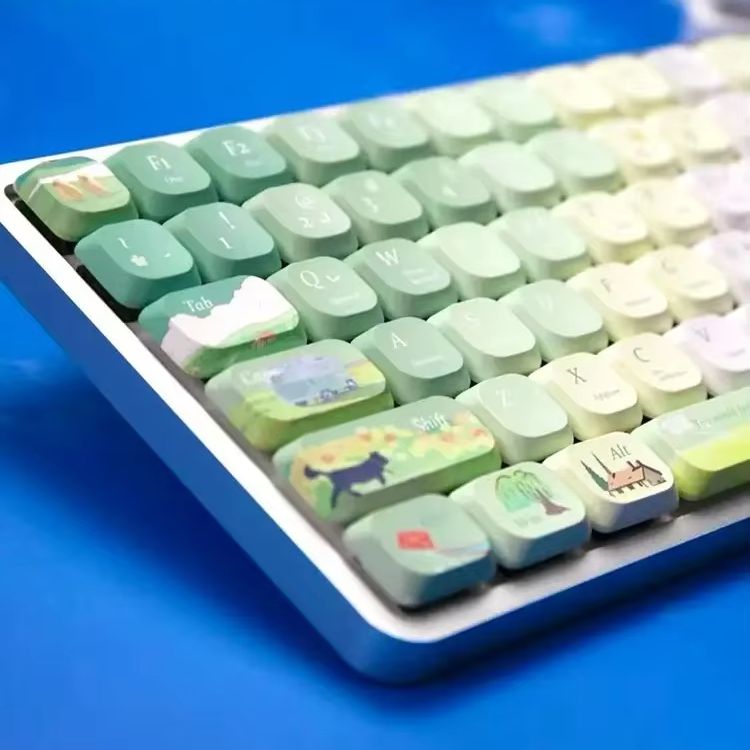 Low Profile Keycaps 120 คีย์ 5 - Keycaps Low Profile Choc บทวิจารณ์และราคา
