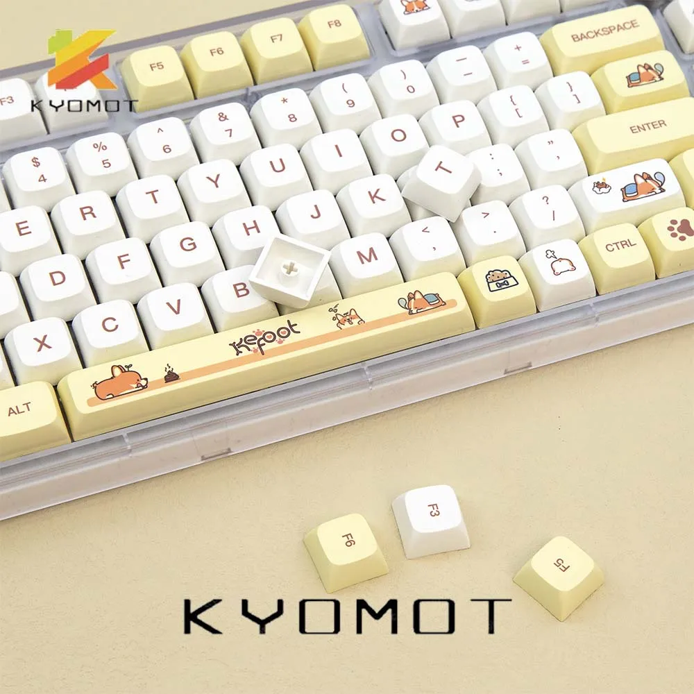ใหม่น่ารัก Corgi สุนัข Keycaps - Keycaps Xda Profile Pbt Dye Sub บทวิจารณ์และราคา