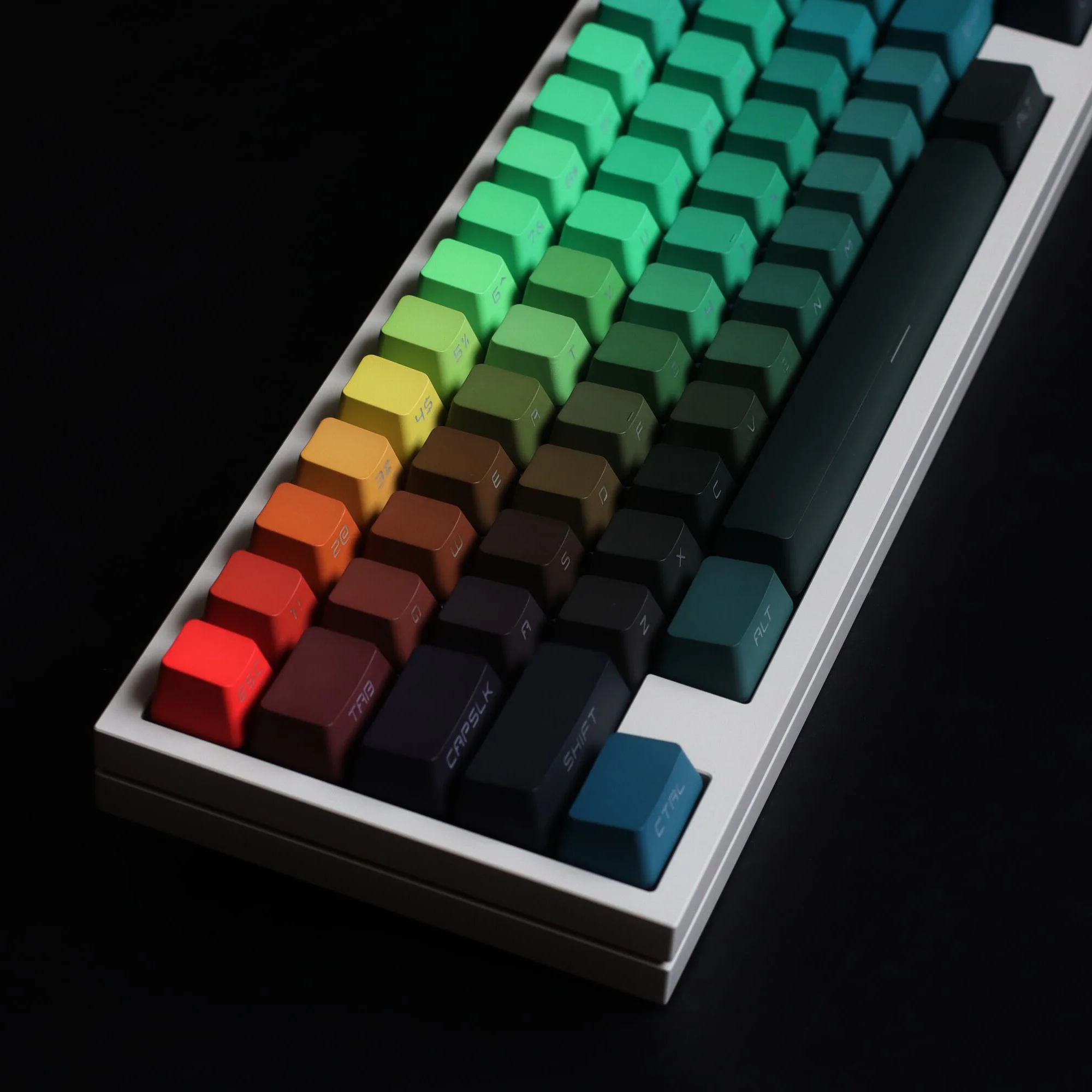 ชุดคีย์แคปแบบปริซึม PBT Dye Su - Keycaps Oem Profile 87 Keys บทวิจารณ์และราคา