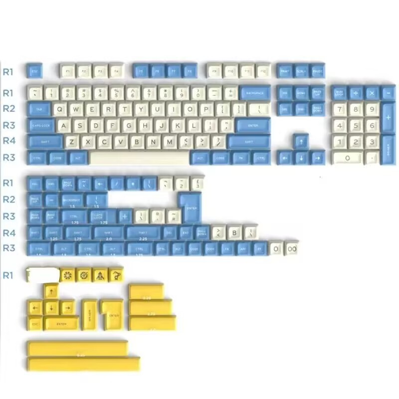 GMK 172 คีย์ชุด ABS Keycap คีย - Keycaps Set Sa Profile Abs บทวิจารณ์และราคา