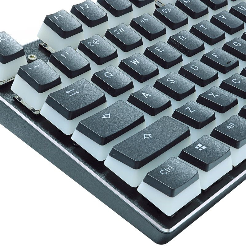 DoubleShot นมพุดดิ้ง PBT Keyca - Keycaps Pbt Double Shot 104 Keys บทวิจารณ์และราคา
