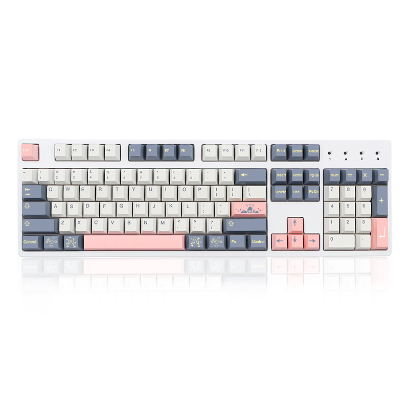 135 คีย์ GMK Momo Yume Keycaps - Keycaps Cherry Profile Pbt บทวิจารณ์และราคา