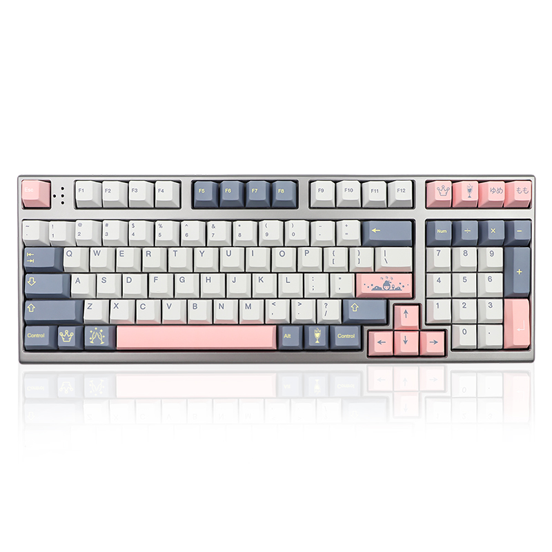 135 คีย์ GMK Momo Yume Keycaps - Keycaps Cherry Profile Pbt บทวิจารณ์และราคา