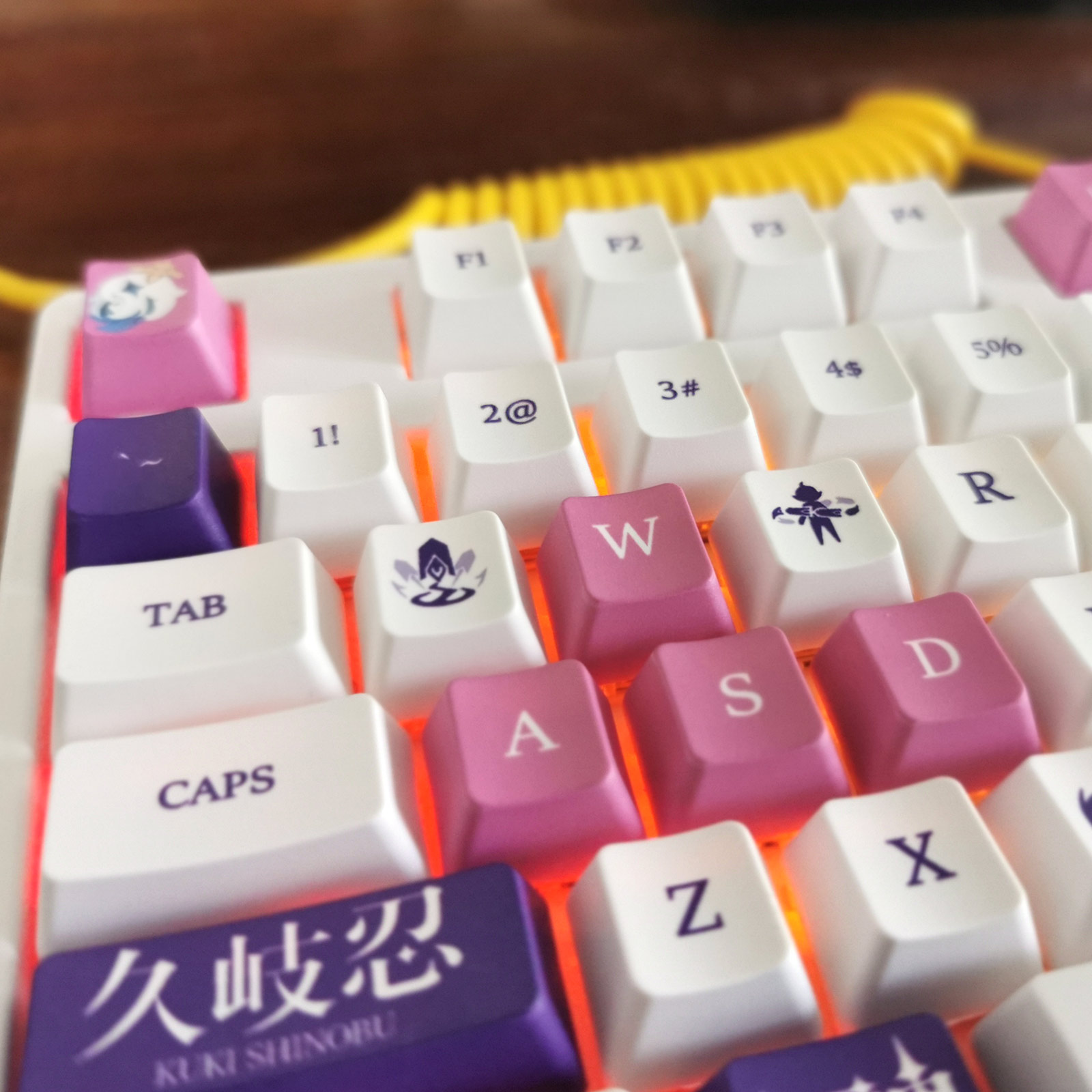 Genshin Impact NAHIDA NILOU Pb - Keycaps Oem Profile 87 Keys บทวิจารณ์และราคา