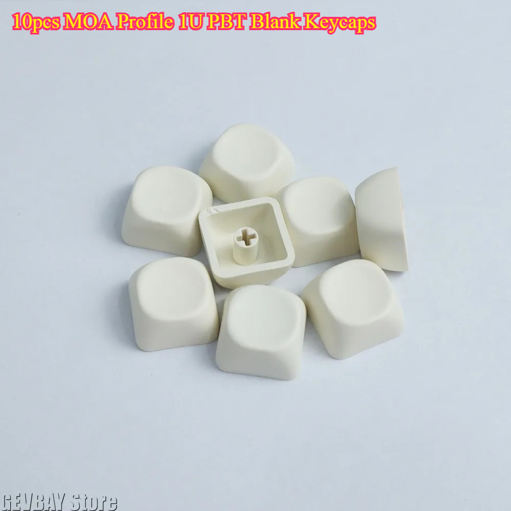 10 ชิ้น MOA Profile 1U PBT ปุ่ - Keycaps Blank Pbt 1U บทวิจารณ์และราคา