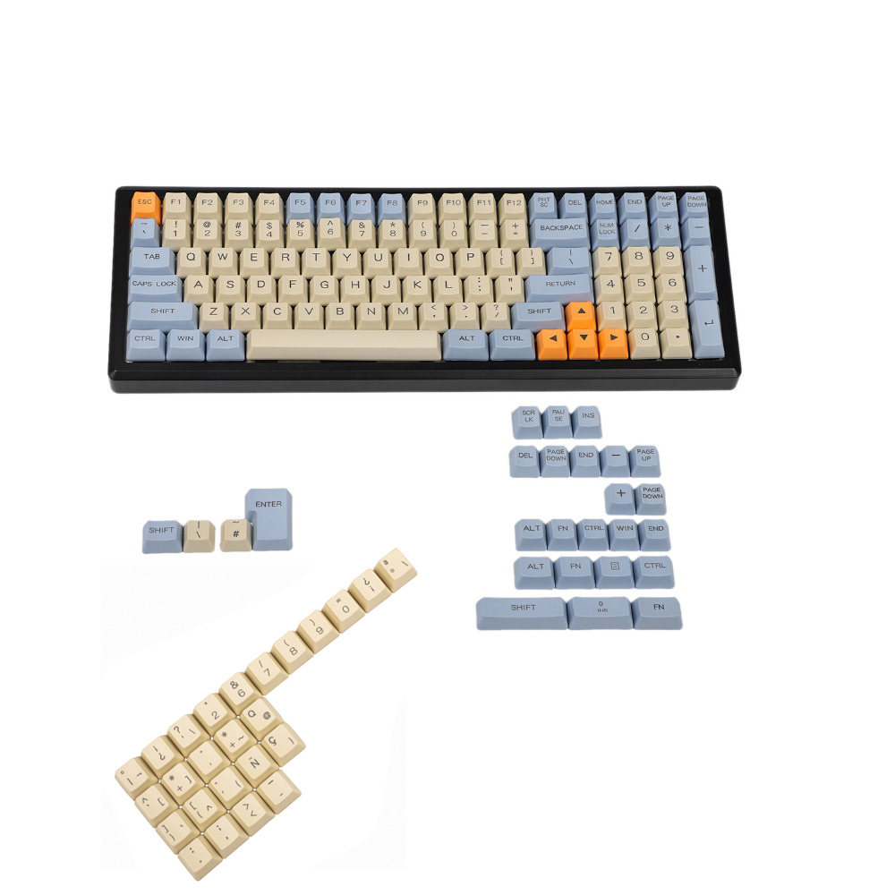 YMDK เลเซอร์แกะสลัก UK อิตาเลี - Keycaps Oem Profile 87 Keys บทวิจารณ์และราคา