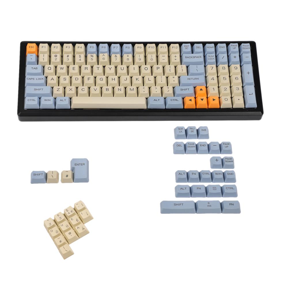 YMDK เลเซอร์แกะสลัก UK อิตาเลี - Keycaps Oem Profile 87 Keys บทวิจารณ์และราคา