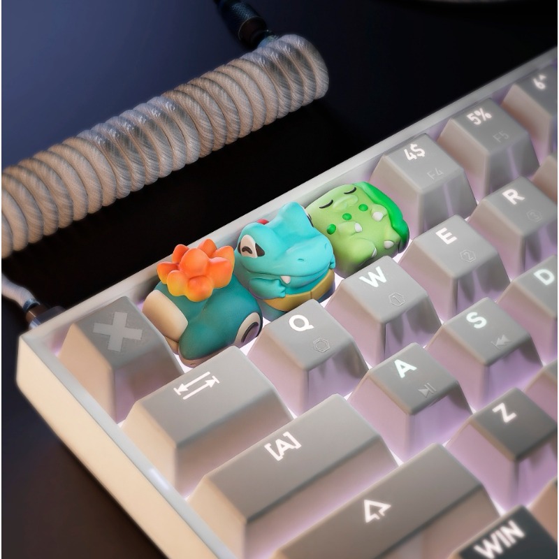 คีย์แคปธีมสัตว์เลี้ยงยอดนิยมสา - Keycaps Low Profile Choc บทวิจารณ์และราคา