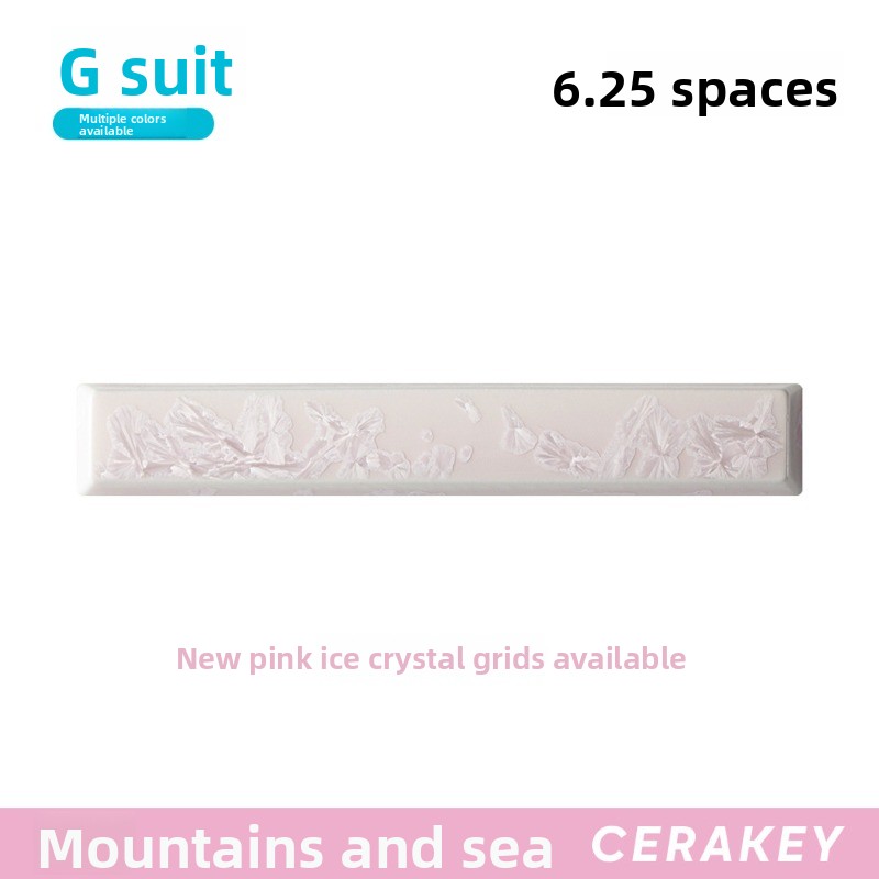 คีย์แคปเซรามิก Shanhai 6.25U ล - Keycaps Spacebar 6.25U Custom บทวิจารณ์และราคา