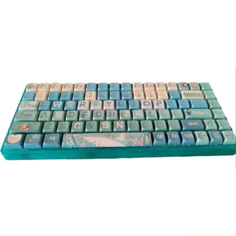127Keys ข้อความเหมือนกับสีเขีย - Keycaps Xda Profile Pbt Dye Sub บทวิจารณ์และราคา