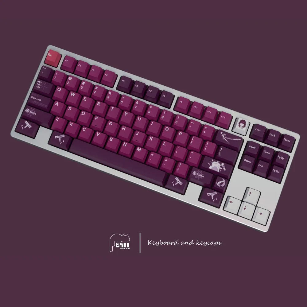 คีย์แคปเกม Kafka Honkai Star R - Keycaps Cherry Profile Pbt บทวิจารณ์และราคา