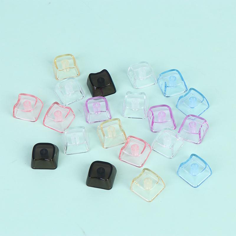 10-20 ชิ้น คีย์แคปใสทรงแมวน่าร - Keycaps Blank Pbt 1U บทวิจารณ์และราคา