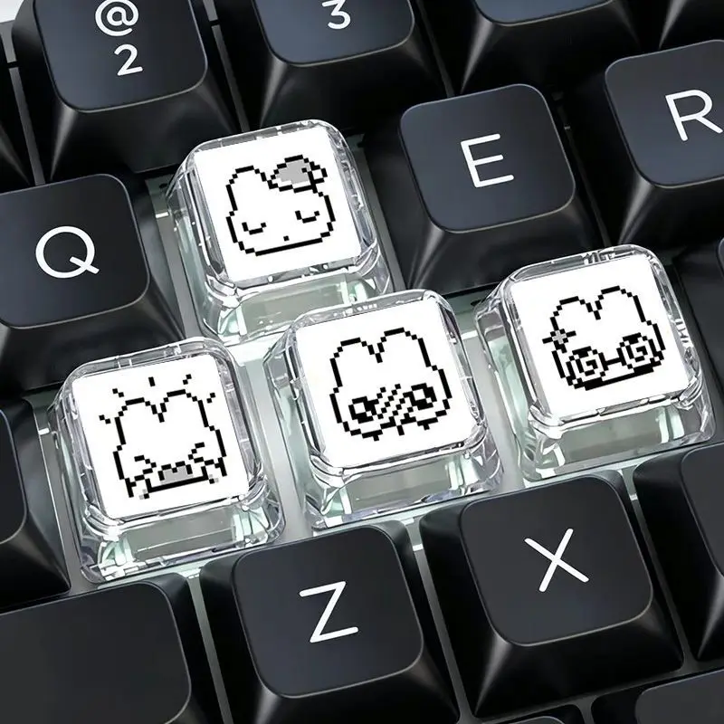 ชุดคีย์แคป 4 ชิ้น ลายกระต่ายพิ - Keycaps Cherry Profile Pbt บทวิจารณ์และราคา