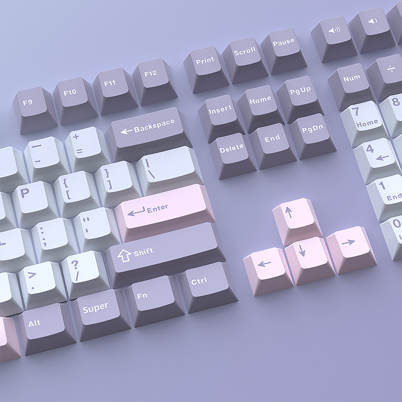 คีย์แคป PBT โปรไฟล์เชอร์รี่แบบ - Keycaps Pbt Double Shot 104 Keys บทวิจารณ์และราคา