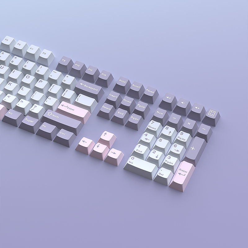 คีย์แคป PBT โปรไฟล์เชอร์รี่แบบ - Keycaps Pbt Double Shot 104 Keys บทวิจารณ์และราคา