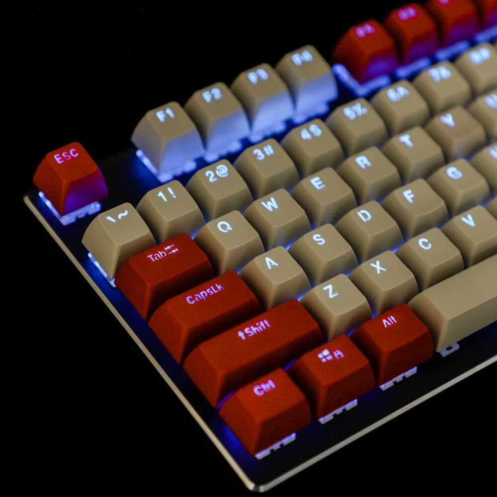 โปรไฟล์ SA กุญแจ104ยิงคู่ส่องผ - Keycaps Pbt Double Shot 104 Keys บทวิจารณ์และราคา