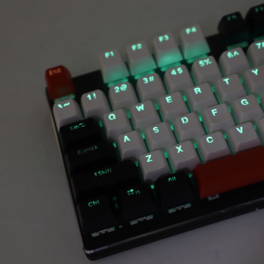 โปรไฟล์ SA กุญแจ104ยิงคู่ส่องผ - Keycaps Pbt Double Shot 104 Keys บทวิจารณ์และราคา