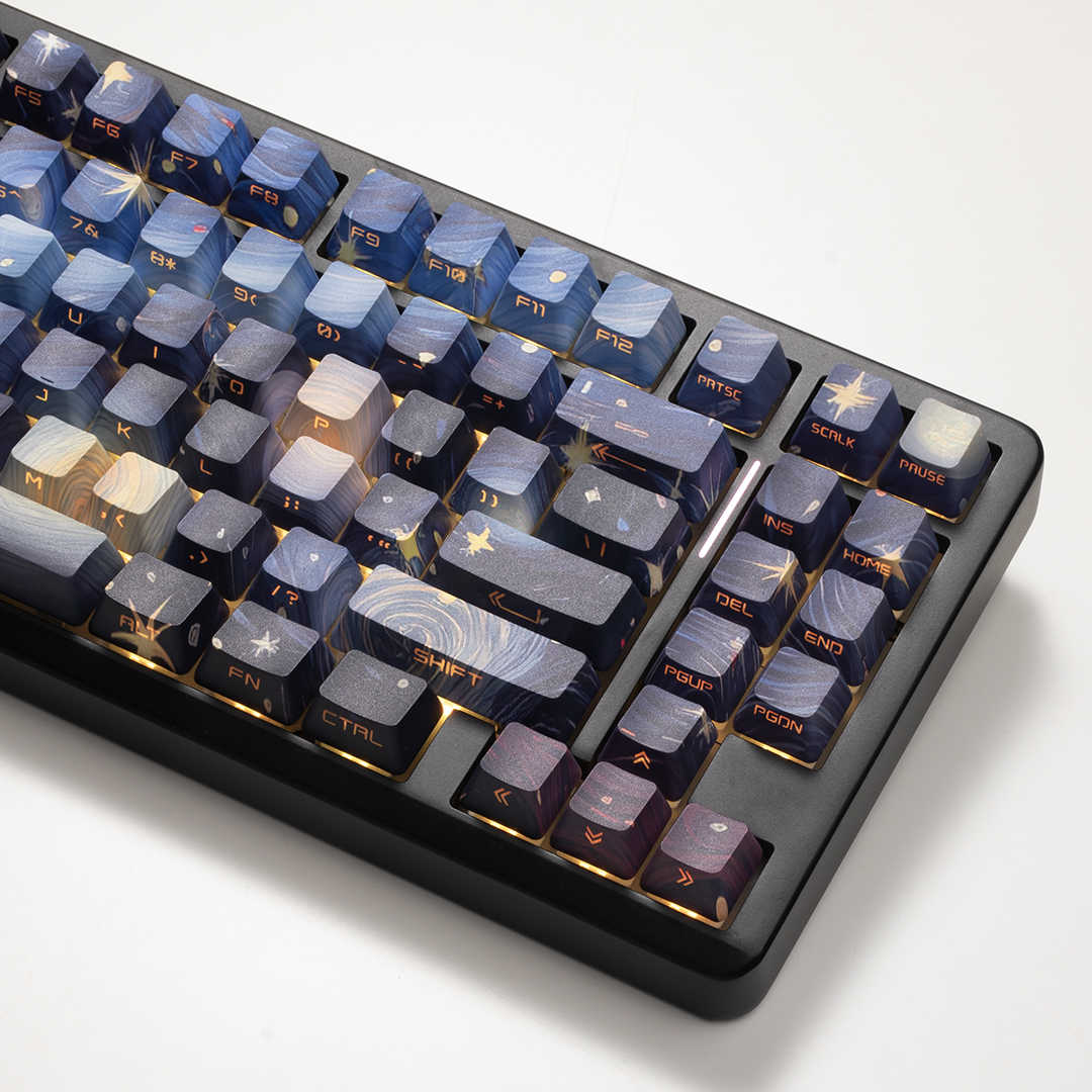 คีย์แคป PBT สำหรับคีย์บอร์ดกลไ - Keycaps Oem Profile 87 Keys บทวิจารณ์และราคา
