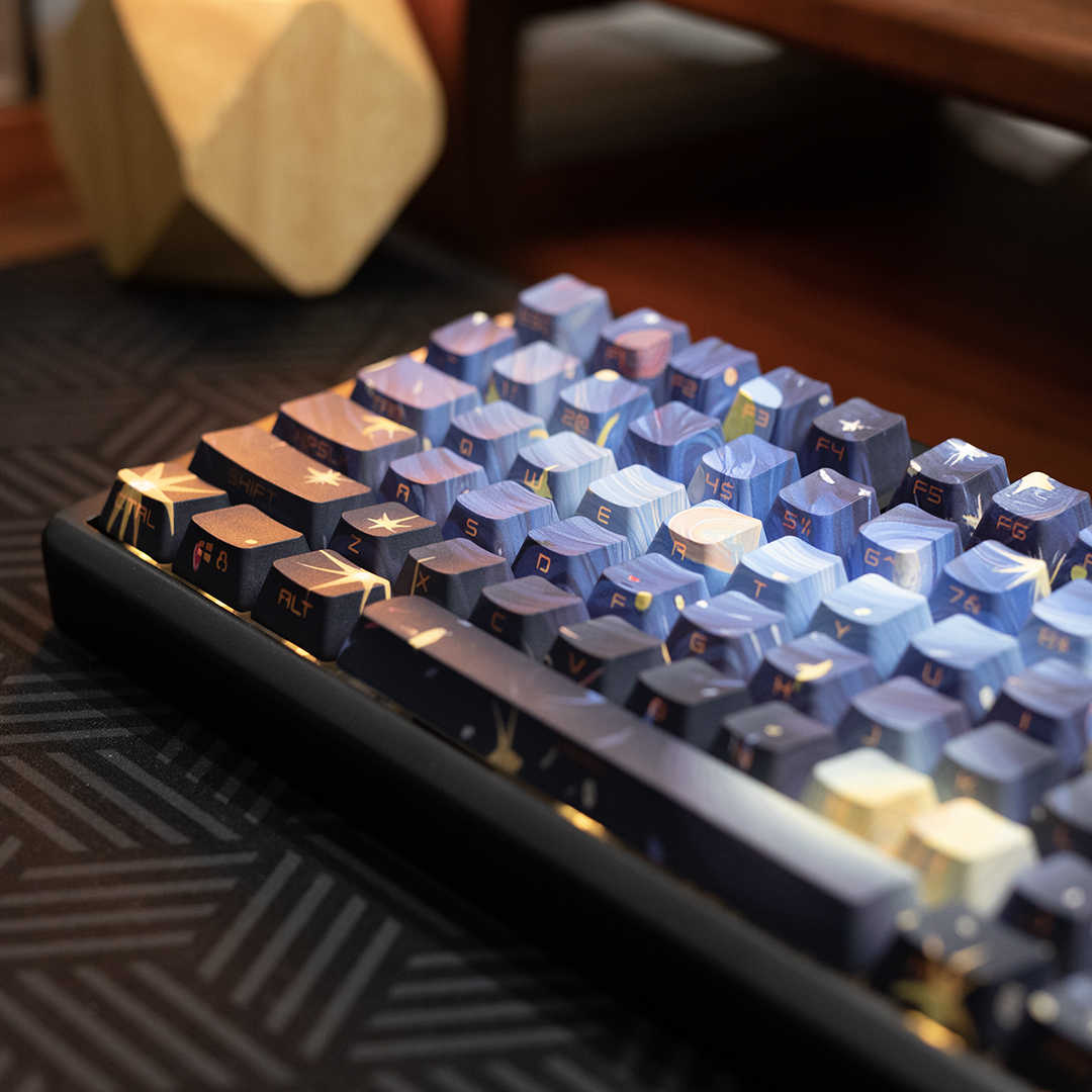 คีย์แคป PBT สำหรับคีย์บอร์ดกลไ - Keycaps Oem Profile 87 Keys บทวิจารณ์และราคา