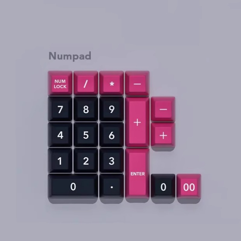 Domikey ชุดคีย์บอร์ดธีมไมอามี่ - Keycaps Set Sa Profile Abs บทวิจารณ์และราคา