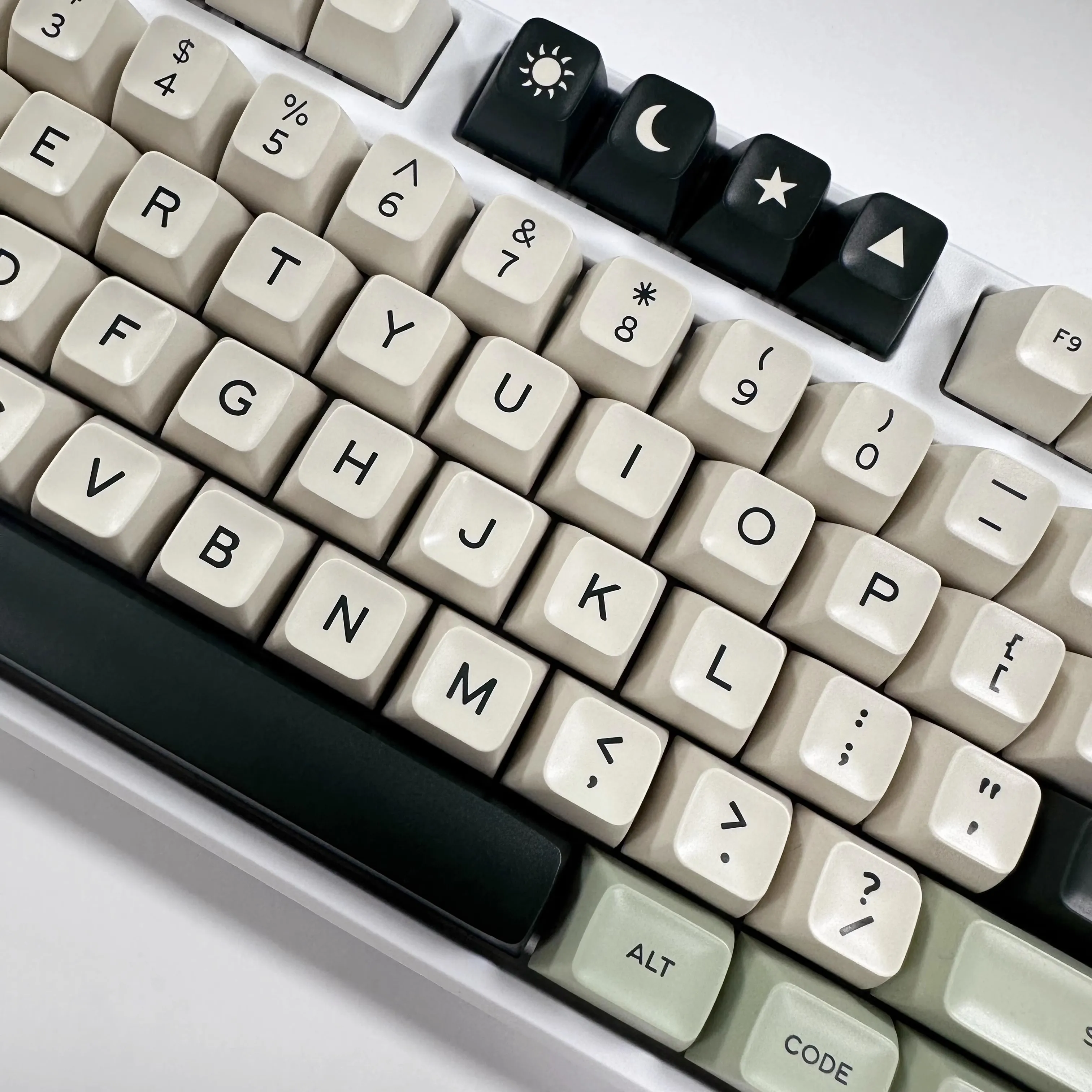 173คีย์/ชุดคีย์บอร์ด Matcha Bo - Keycaps Set Sa Profile Abs บทวิจารณ์และราคา