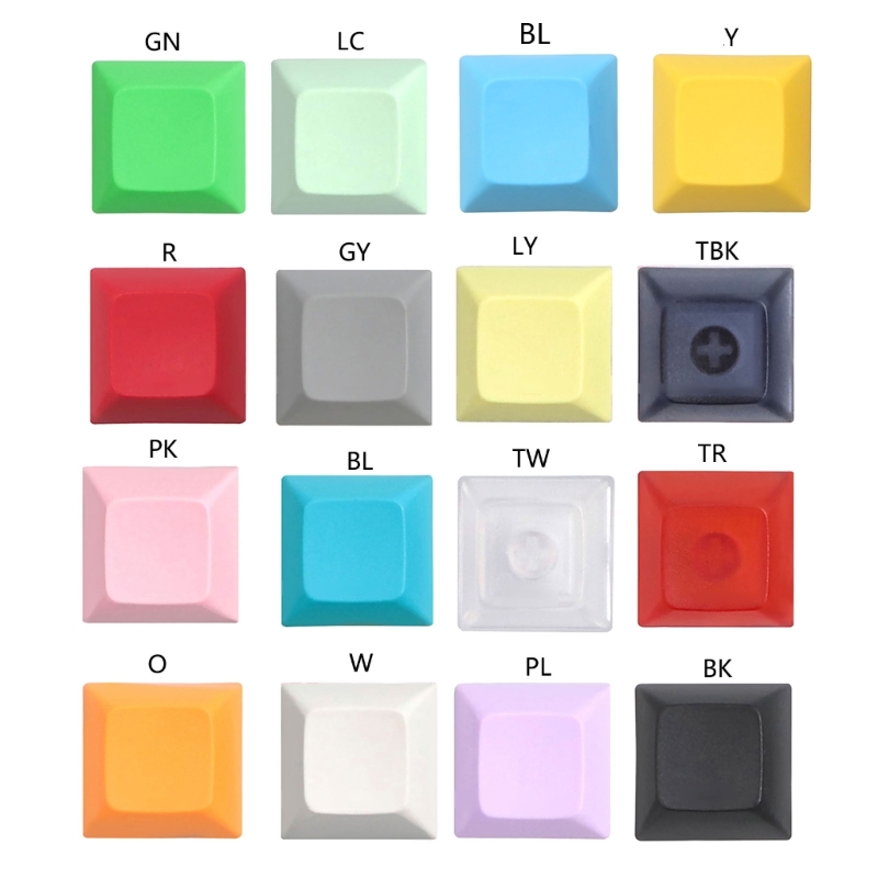 ชุดกุญแจ1U DSA ชุดคีย์บอร์ด PB - Keycaps Blank Pbt 1U บทวิจารณ์และราคา