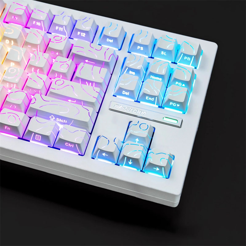 ใหม่ Contour Line 4.0 รุ่น PBT - Keycaps Pbt Double Shot 104 Keys บทวิจารณ์และราคา