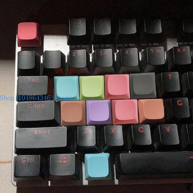 652F 10 ชิ้นโปรไฟล์ XDA 1U ไม่ - Keycaps Blank Pbt 1U บทวิจารณ์และราคา